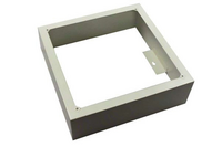 WHITE SQUARE SURFACE MOUNT BACK BOX FOR PC-580S, IP-A1PC580S