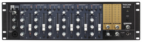 7-CHANNEL DUAL OUTPUT RACKMOUNT MULTI-ZONE MIXER, 12 SETS RCA + 6 MIC/LINE XLR INPUTS / 3RU