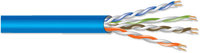 4P 23G CAT 6 UNSHIELDED TWISTED PAIR  CMR WITH PVC BLUE JACKET 1000 FT -  EZ PULL BOX
