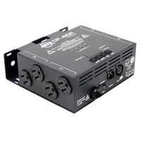 DP-415R :  4-CHANNEL DIMMER/SWITCH PACK / CONTROL UP TO 8 FIXTURES / COMPACT &amp; PORTABLE