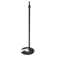 ATLAS STACKABLE MIC STAND WITH 10" ROUND BASE (PRICED EACH, MUST BUY IN PACKS OF 6)