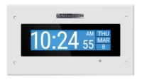 INDOOR WALL MOUNT IP ENDPOINT DISPLAY WITH INTEGRATED TALKBACK MICROPHONE