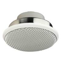 MIC, COND, CEILING, FLUSH MOUNT, NICKEL,