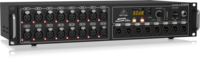 I/O BOX WITH 16 REMOTE-CONTROLLABLE MIDAS PREAMPS, 8 OUTPUTS AND AES50 NETWORKING