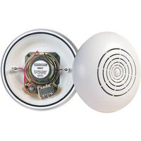 9.5&quot; 4W 70V SURFACE MOUNT SPEAKER OFF WHITE, FRONT MOUNTED VOLUME CONTROL, 120&#176; DISPERSION