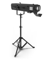HIGH POWER LED FOLLOWSPOT WITH STAND FOR MID SIZED VENUES