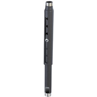 ADJUSTABLE PIPE/EXTENSION COLUMN -  9 TO 12 INCHES BLACK