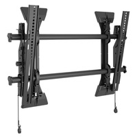 MICRO-ADJUST TILT WALL MOUNT MEDIUM , FUSION WALL-TILT SERIES, BLACK, 125 LB WEIGHT CAPACITY