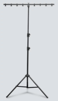 LIGHTWEIGHT TRIPOD STAND, STAND HEIGHT: 9 FT FULLY EXTENDED; HORIZONTAL BAR LENGTH: 39.5"