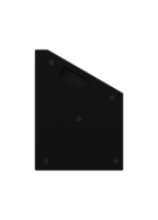 SM96-I 90 X 60 DEGREE, 2 X 8" LF, 5"/1" COAXIAL SPEAKER (INSTALLATION VERSION)