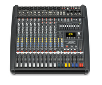 6 MIC/LINE + 4 MIC/STEREO LINE CHANNELS,
6 X AUX, DUAL 24 BIT STEREO EFFECTS, USB-AUDIO INTERFACE