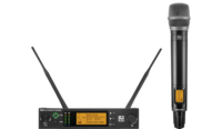 UHF WIRELESS HANDHELD SET FEATURING RE520 CONDENSER SUPERCARDIOID MICROPHONE HEAD, 560-596MHZ