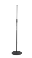 26140   MICROPHONE STAND - HEAVY DUTY   BLACK, 12 INCH ROUND BASE