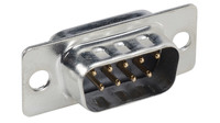 ECONOMY SOLDER STYLE D-SUB DB9 MALE CONNECTOR