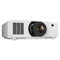 8000-LUMEN PROFESSIONAL INSTALLATION PROJECTOR W/NP41ZL LENS AND 4K SUPPORT / WHITE