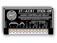 LINE-LEVEL CONTROLLED RELAY - 0.5 TO 5 S DELAY