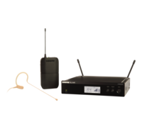 BLX WIRELESS HEADWORN SYSTEM WITH BLX4R RECEIVER, BLX1 BODYPACK, &amp; MX153 EARSET STYLE MIC