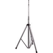 MICROPHONE STAND WITH 5 TELESCOPING SECTIONS UP TO 14&#39;  TRIPOD BASE,  INCLUDES CARRYING CASE