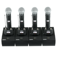 SBC200-US 2-BAY CHARGER FOR BATTERIES OR MIC DOCKING RECHARGE -WITH PS60US POWER SUPPLY