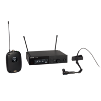 WIRELESS SYSTEM, INCLUDES SLXD1, SLXD4 RECEIVER &amp; BETA 98H/C MINIATURE INSTRUMENT MICROPHONE