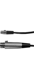 4&#39; MICROPHONE ADAPTER CABLE, 4-PIN MINI CONNECTOR (TA4F) TO XLR(F) CONNECTOR, USED WITH PG1, PGX1,