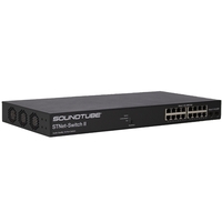 16 PORT HIGH POWER 40W POE SWITCH, 2 SFP PORTS, COMPATIBLE WITH ANY POE OR POE+ DEVICES,