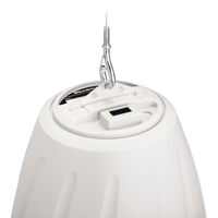 RS500I-WH 5.25" COAX PENDANT SPEAKER 25V, 70V, 100V TRANSFORMER WITH 8OHM BYPASS POSITION, WHITE