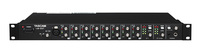 8 STEREO CHANNEL LINE MIXER, 1RU, XLR OUTPUTS, 1/4