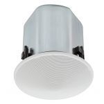 FULL-RANGE PROCESSED CEILING SPEAKER- 5”- BACK-CAN- 25/70.7 V TRANSFORMER- 30 W- 8/16 OHMS- UL-1480U