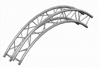 290MM (12IN) TRUSS ARC (90), CREATES 2M (6.6FT) OUTSIDE DIAMETER CIRCLE