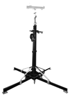 CRANK UP TOWER STAND WITH A MAXIMUM HEIGHT OF 6 METERS (19.7 FT) / INCLUDES T-BAR ADAPTOR